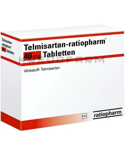 Телмисартан таблетки ● Telmisartan