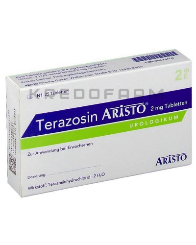 Теразозин таблетки ● Terazosin