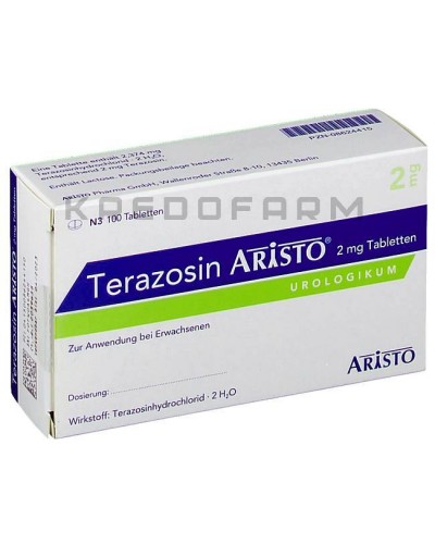 Теразозин таблетки ● Terazosin