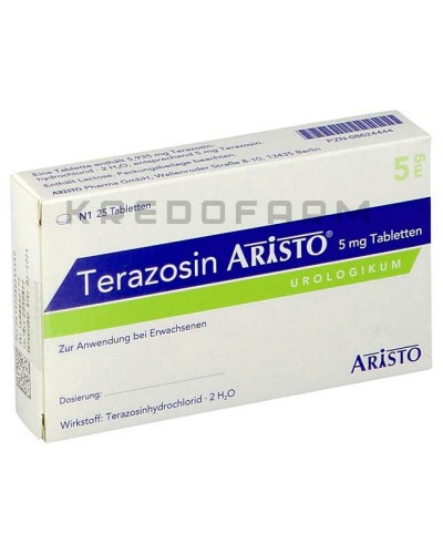 Теразозин таблетки ● Terazosin