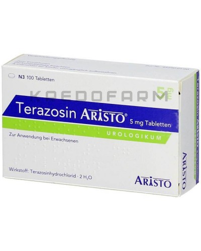 Теразозин таблетки ● Terazosin