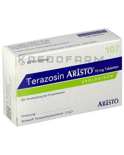 Теразозин таблетки ● Terazosin