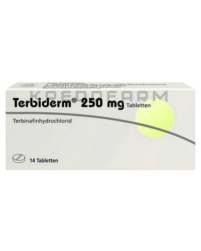 Тербідерм гель, крем, спрей, таблетки ● Terbiderm