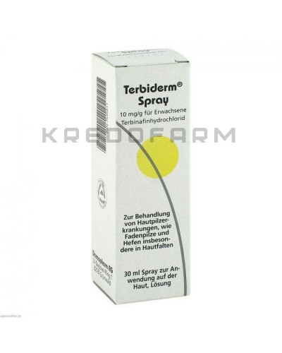 Тербидерм гель, крем, спрей, таблетки ● Terbiderm