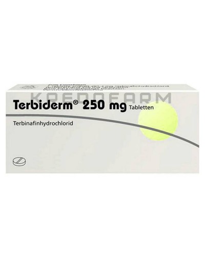 Тербідерм гель, крем, спрей, таблетки ● Terbiderm