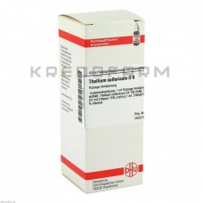 Таліум Сульфурикум ● Thallium Sulfuricum