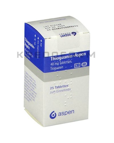 Тиогуанин таблетки ● Thioguanin