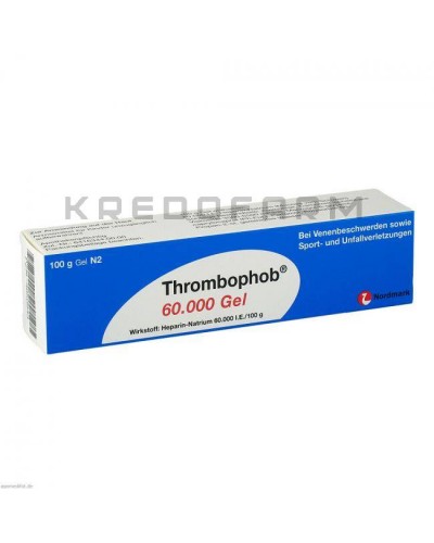 Тромбофоб гель, крем ● Thrombophob