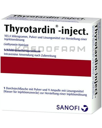 Тиротардин Інжект флакон ● Thyrotardin Inject