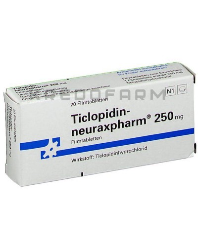 Тиклопідин таблетки ● Ticlopidin