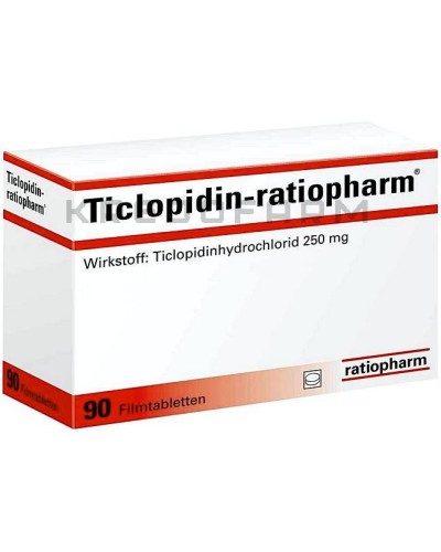 Тиклопідин таблетки ● Ticlopidin