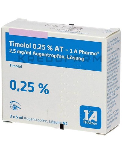 Тимолол капли ● Timolol