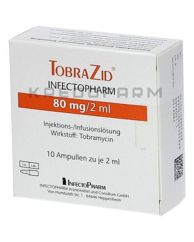 Тобразид Інфектофарм розчин ● Tobrazid Infectopharm