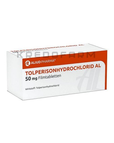 Толперизонгідрохлорид таблетки ● Tolperisonhydrochlorid