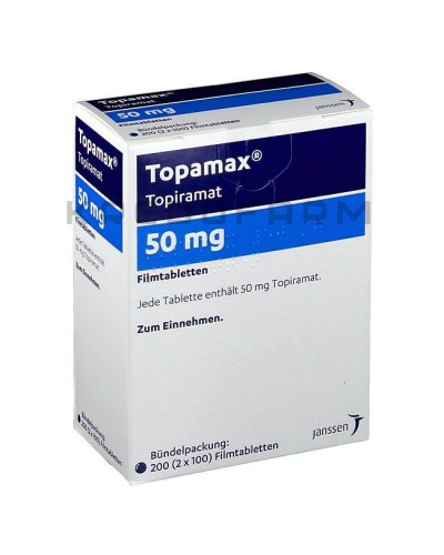 Топамакс капсулы, таблетки ● Topamax