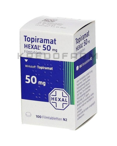 Топірамат таблетки ● Topiramat