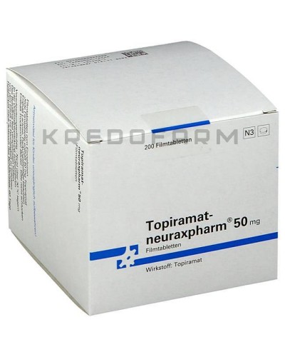 Топирамат таблетки ● Topiramat