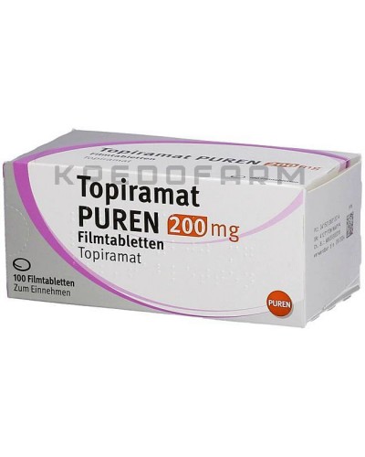 Топирамат таблетки ● Topiramat