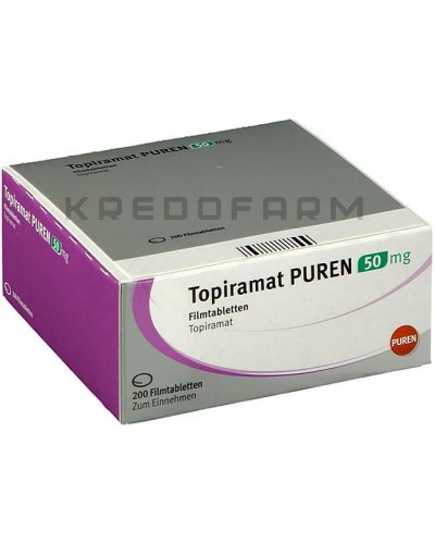 Топирамат таблетки ● Topiramat