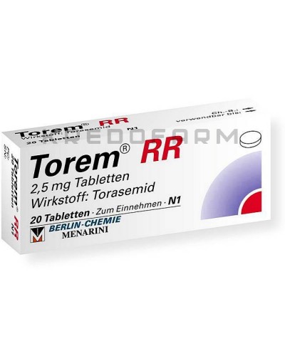 Торем розчин, таблетки ● Torem