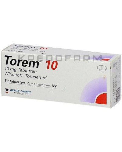 Торем розчин, таблетки ● Torem