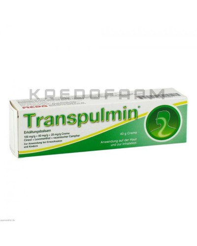 Транспульмін крем ● Transpulmin