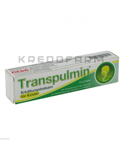 Транспульмін крем ● Transpulmin