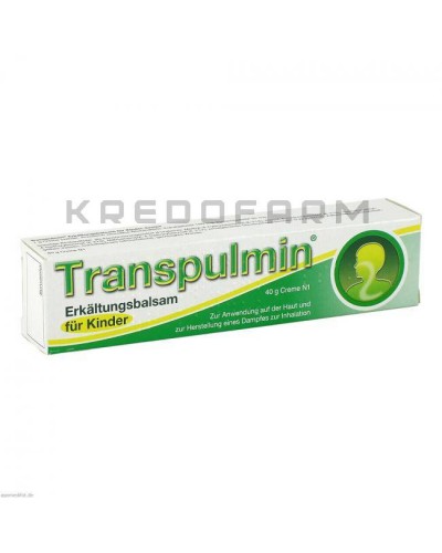 Транспульмін крем ● Transpulmin