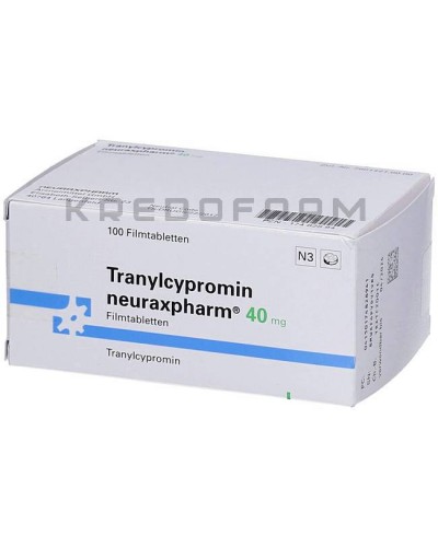 Транілципромін таблетки ● Tranylcypromin