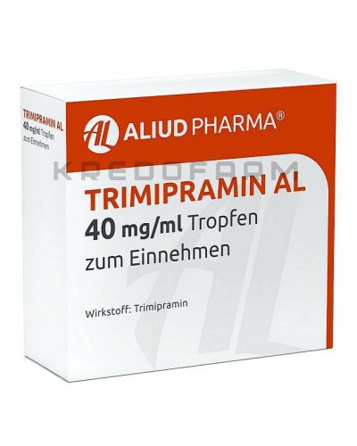 Триміпрамін краплі, розчин, таблетки ● Trimipramin