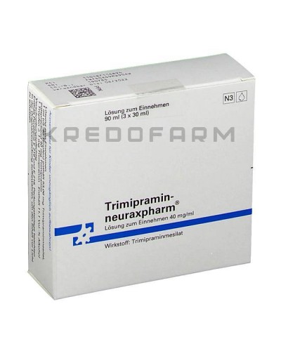 Триміпрамін краплі, розчин, таблетки ● Trimipramin