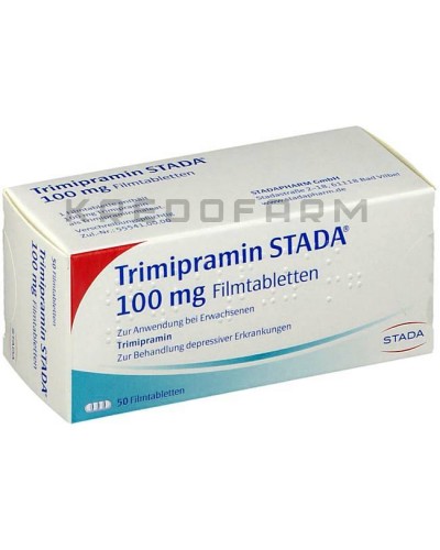 Триміпрамін краплі, розчин, таблетки ● Trimipramin