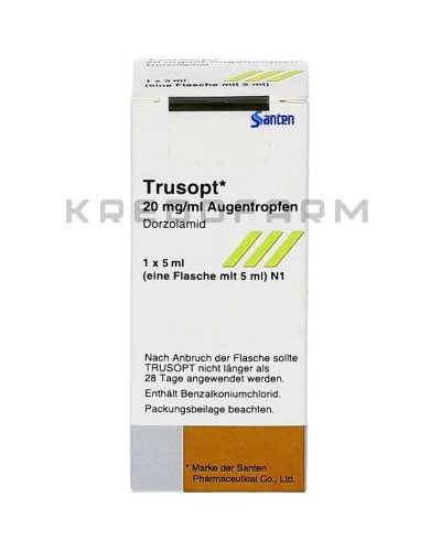 Трузопт капли ● Trusopt