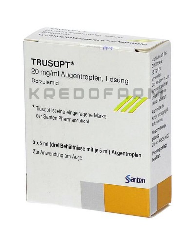 Трузопт капли ● Trusopt