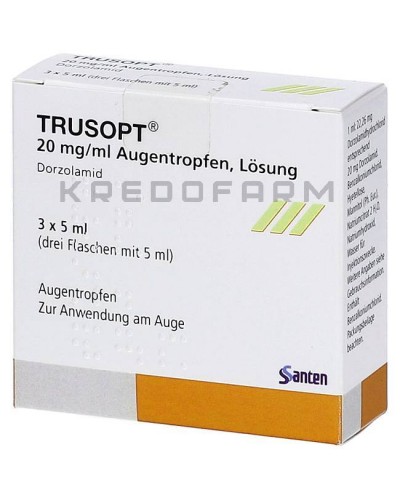 Трузопт капли ● Trusopt