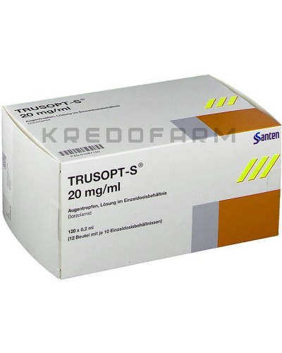 Трузопт капли ● Trusopt