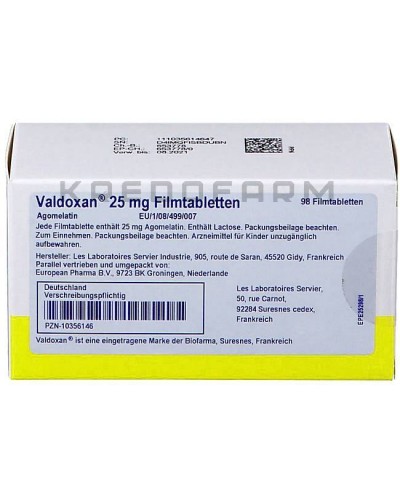 Вальдоксан таблетки ● Valdoxan