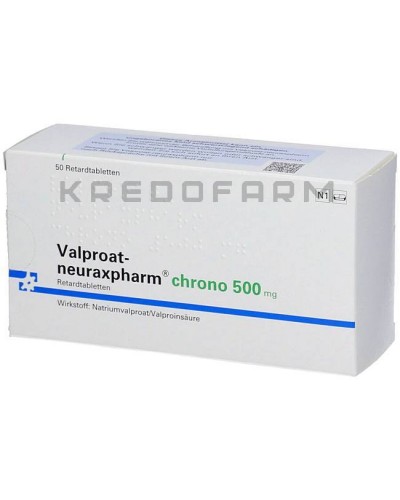 Вальпроат краплі, розчин, таблетки ● Valproat