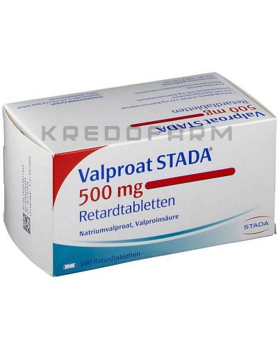 Вальпроат краплі, розчин, таблетки ● Valproat