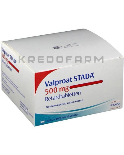 Вальпроат краплі, розчин, таблетки ● Valproat