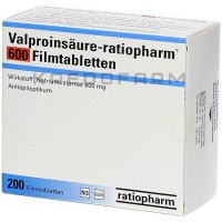 Вальпроїнсаур ● Valproinsäure