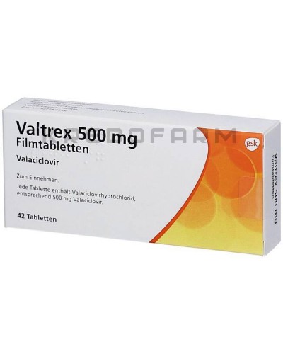 Вальтрекс таблетки ● Valtrex