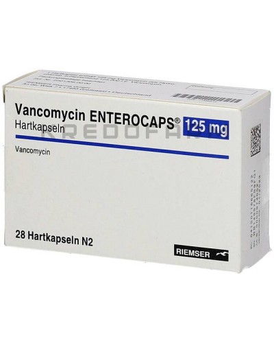 Ванкоміцин Ентерокапс капсули ● Vancomycin Enterocaps