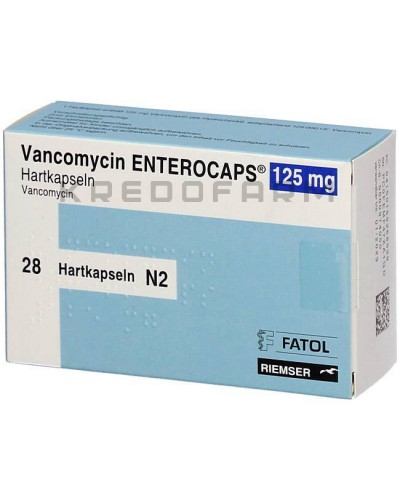 Ванкоміцин Ентерокапс капсули ● Vancomycin Enterocaps