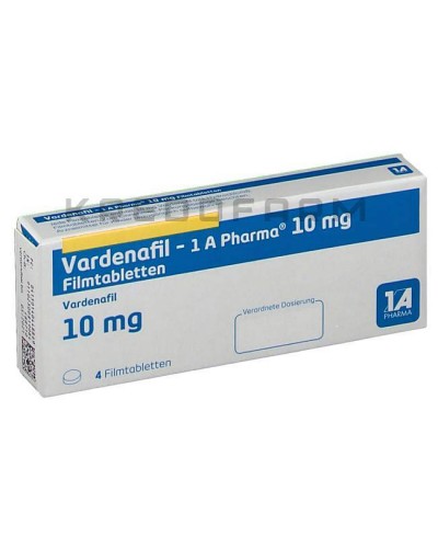 Варденафіл таблетки ● Vardenafil