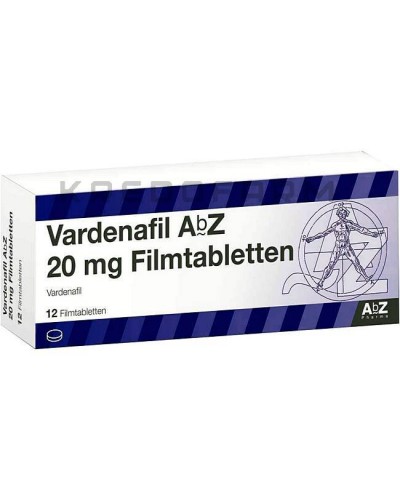 Варденафіл таблетки ● Vardenafil