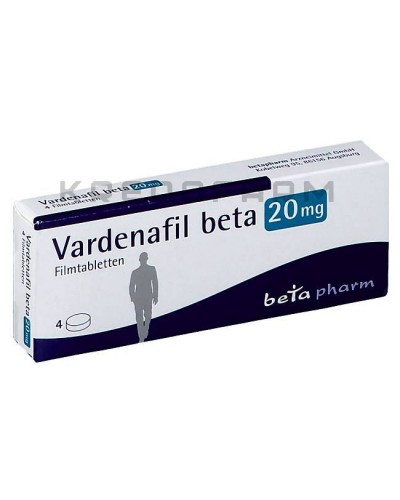 Варденафил таблетки ● Vardenafil