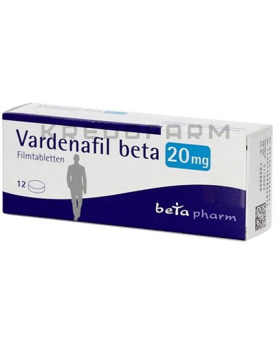 Варденафіл таблетки ● Vardenafil