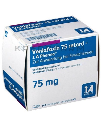 Венлафаксин капсулы, таблетки ● Venlafaxin