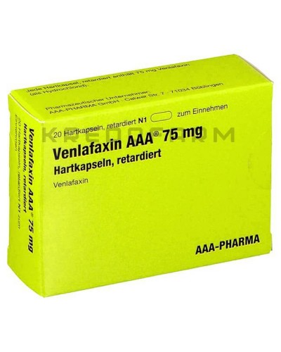 Венлафаксин капсулы, таблетки ● Venlafaxin